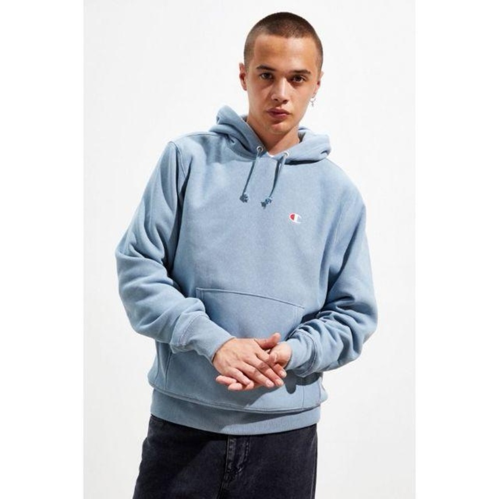 Champion UO Exclusive Reverse Weave Blue Hoodie XS